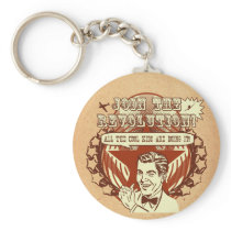 Retro Revolution Key Chain