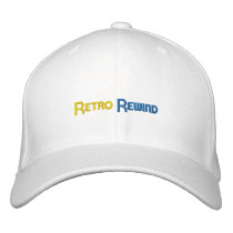 Retro Rewind Hat embroidered hats by retrorewind Retro Rewind Hat embroidered hats