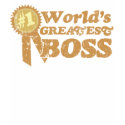 Retro Ribbon World's Greatest Boss T-Shirt