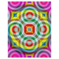 retro ring pattern flyers by fotowino retro ring pattern flyers