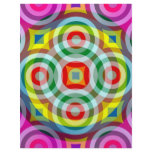 retro ring pattern custom letterhead