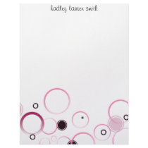 RETRO RINGS LETTERHEAD TEMPLATE