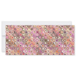 retro ripple abstract notebook custom invites