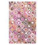 retro ripple abstract notebook stationery design