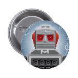 Retro Robot Button