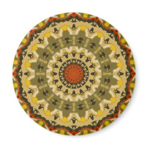Retro Robot Heads Kaleidoscope magnets by kalos_eidos Retro Robot Heads Kaleidoscope magnets