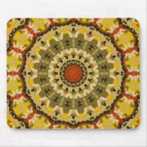 Retro Robot Heads Kaleidoscope mousepads