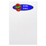 Retro Robot Says stationery