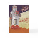 Retro Robot - You've Downloaded My Heart ... cards by spacedust Retro Robot - You've Downloaded My Heart ... cards
