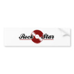 Retro Rock Star Bumper Stickers