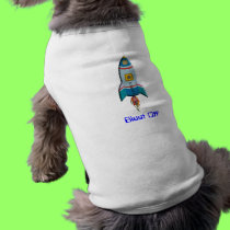 Retro Rocket pet clothing