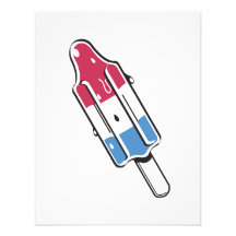 retro rocket ice pop announcement