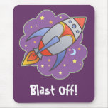 Retro Rocket mousepads
