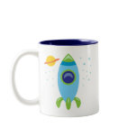 Retro Rocket Mugs
