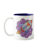 Retro Rocket mugs
