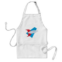 Retro Rocket Ship aprons