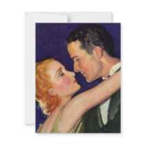 Retro Romance invitations