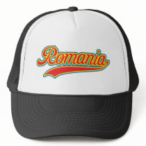 Retro Romania Trucker Hat