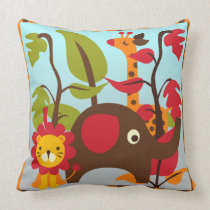 Retro Safari Pillow pillows