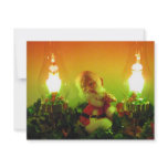 Retro Santa and Bubble Lights Announcement