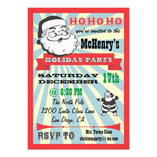 clipart christmas party invitations - photo #3