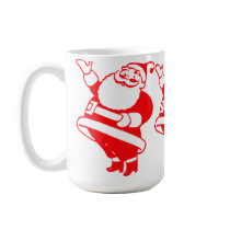 Retro Santa Coffee Mugs