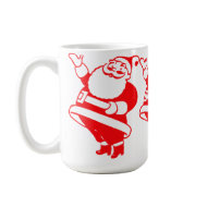 Retro Santa mug