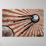 Retro satellite