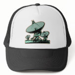Retro Satellite Dish Mesh Hats