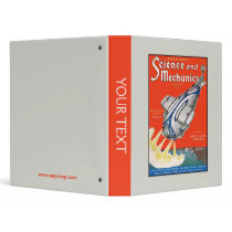 Retro Science Fiction 1931 cover magazine Binder