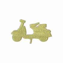 Retro scooter embroidered shirts by dkessaris Retro scooter embroidered shirts