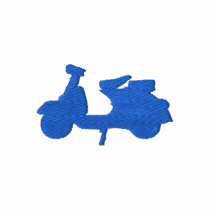 Retro scooter embroidered shirts by dkessaris Retro scooter embroidered shirts