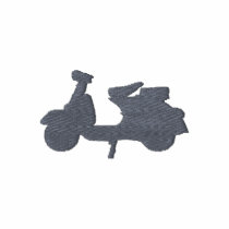 Retro scooter embroidered shirts by dkessaris Retro scooter embroidered shirts