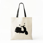 Retro Scooter Silhouette Bag