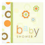 Retro Scrapbook Baby Shower invitation