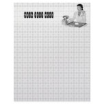 Retro Secretary Letterhead Template