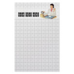 Retro Secretary stationery