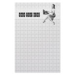 Retro Secretary Custom Stationery