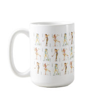 Retro Sexy Jokers mugs