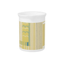 Retro Shades on Yellow Drink Pitcher