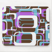 Retro Shapes Pattern mousepads
