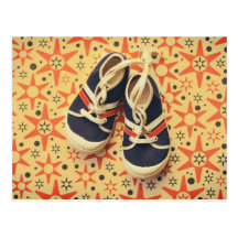 Retro Shoes postcard