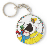 Retro Shopping Key Chain