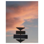 Retro sign 1950's route 66 letterhead