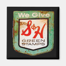 Retro Sign magnets