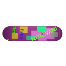 RETRO SKATEBOARD INVAZION DESIGN