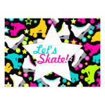 Retro Skates Invitation "Let's Skate!"