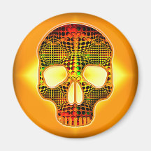 RETRO SKULL MAGNETS