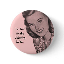 Retro Smile Button