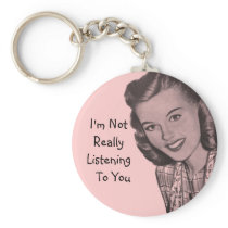 Retro Smile Keychains